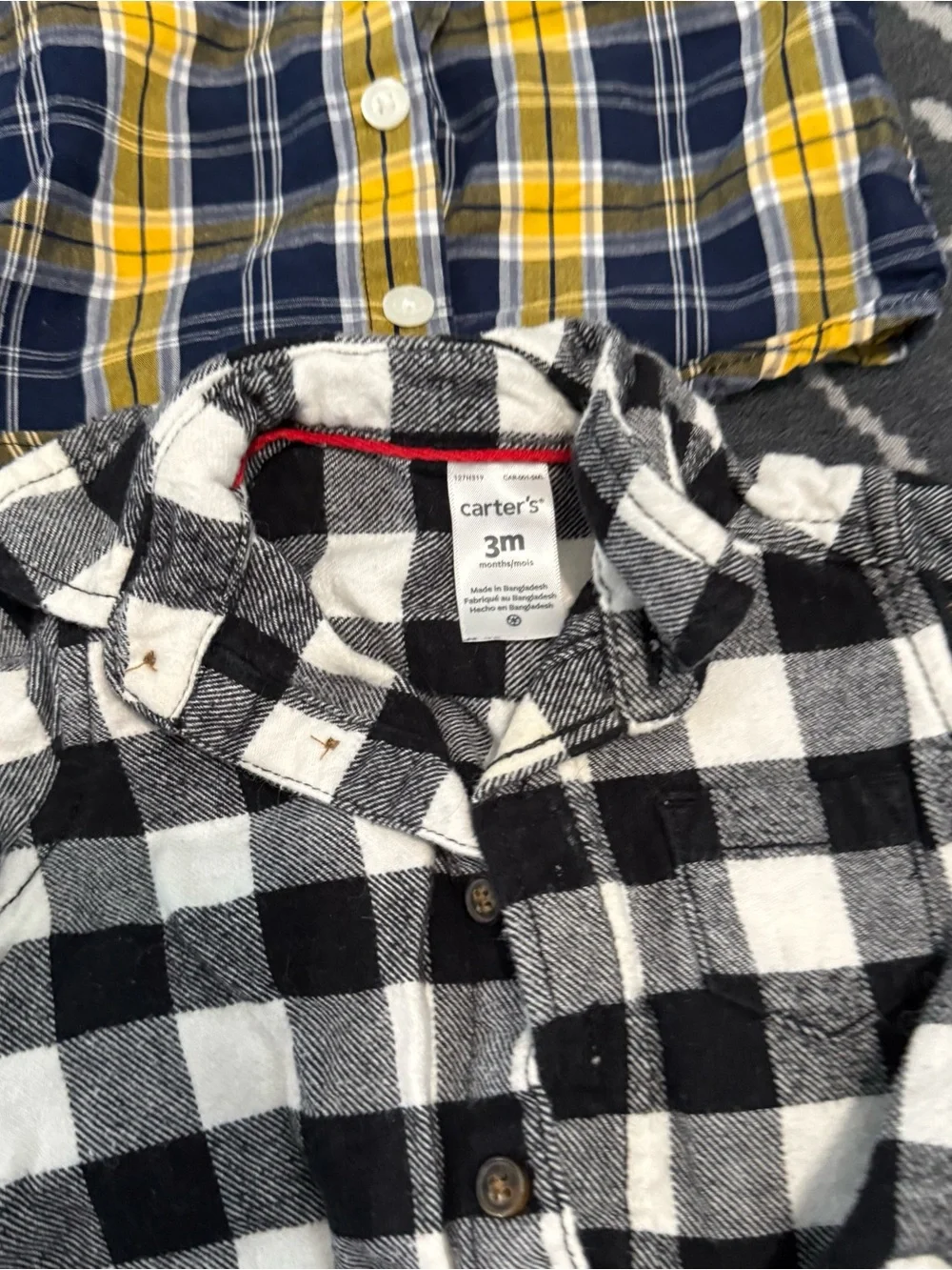 Baby boy flannel bundle